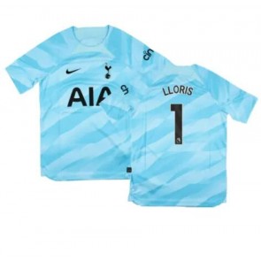 Tottenham Hotspur Hugo Lloris #1 Goalkeeper Replica Home Stadium Kit for Kids 2023-24 Short Sleeve (+ pants)